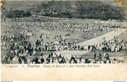Mauritius Champ de Mars Horse Racing