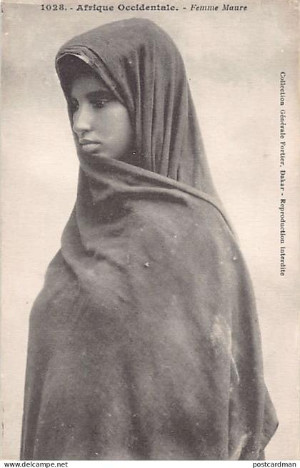 Mauritanie - Femme maure - Ed. Fortier 1028