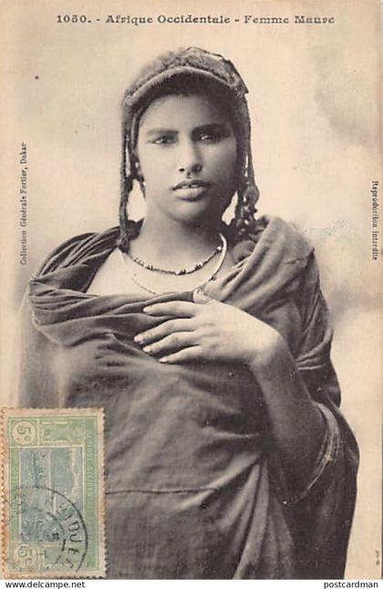 Mauritanie - Femme maure - Ed. Fortier 1050
