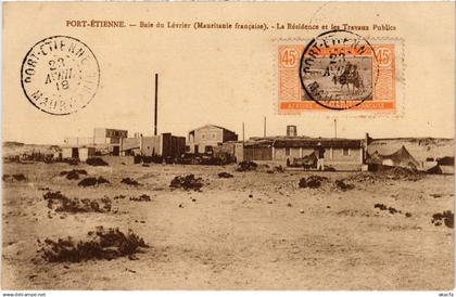 PC BAIE DU LÉVRIER PORT-ETIENNE TRAVAUX PUBLICS MAURITANIA (a49973)