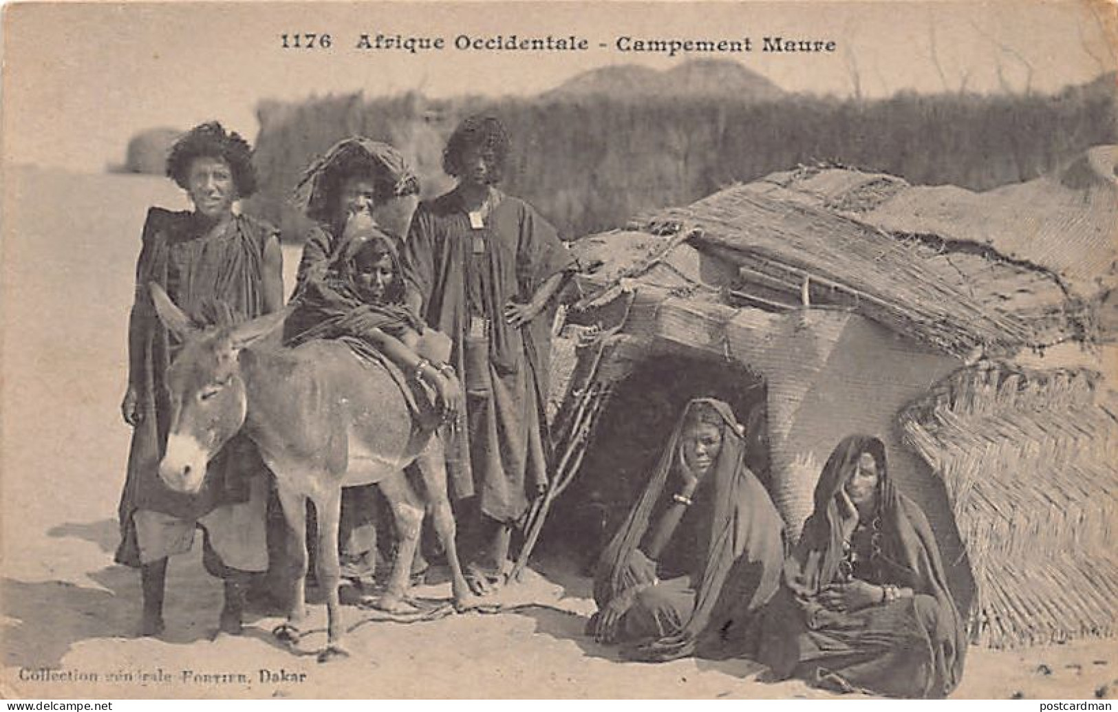 Mauritanie - Campement maure - Ed. Fortier 1176