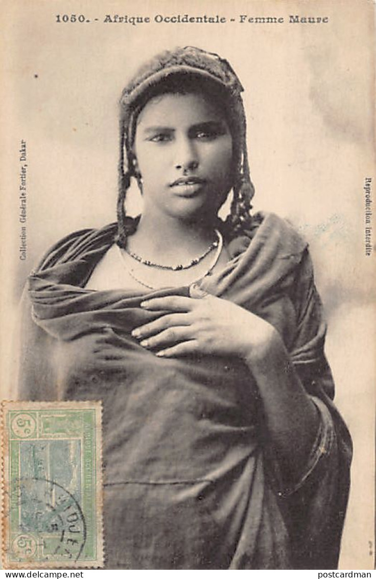 Mauritanie - Femme maure - Ed. Fortier 1050