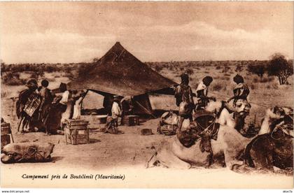 PC ETHNIC TYPES MAURE CAMPEMENT BOUTSLIMIT MAURITANIA (a49966)