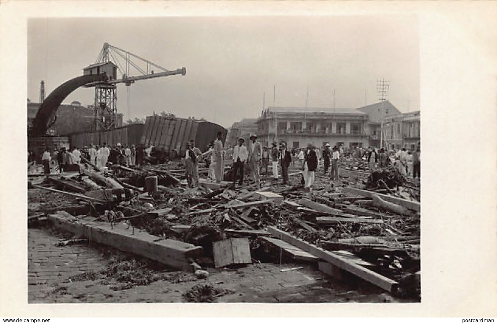 Mauritius - PORT LOUIS - After the cyclone of March 1931 - REAL PHOTO