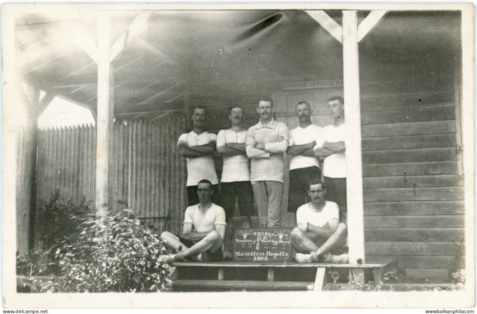 Mauritius Regatta 1908 photocard