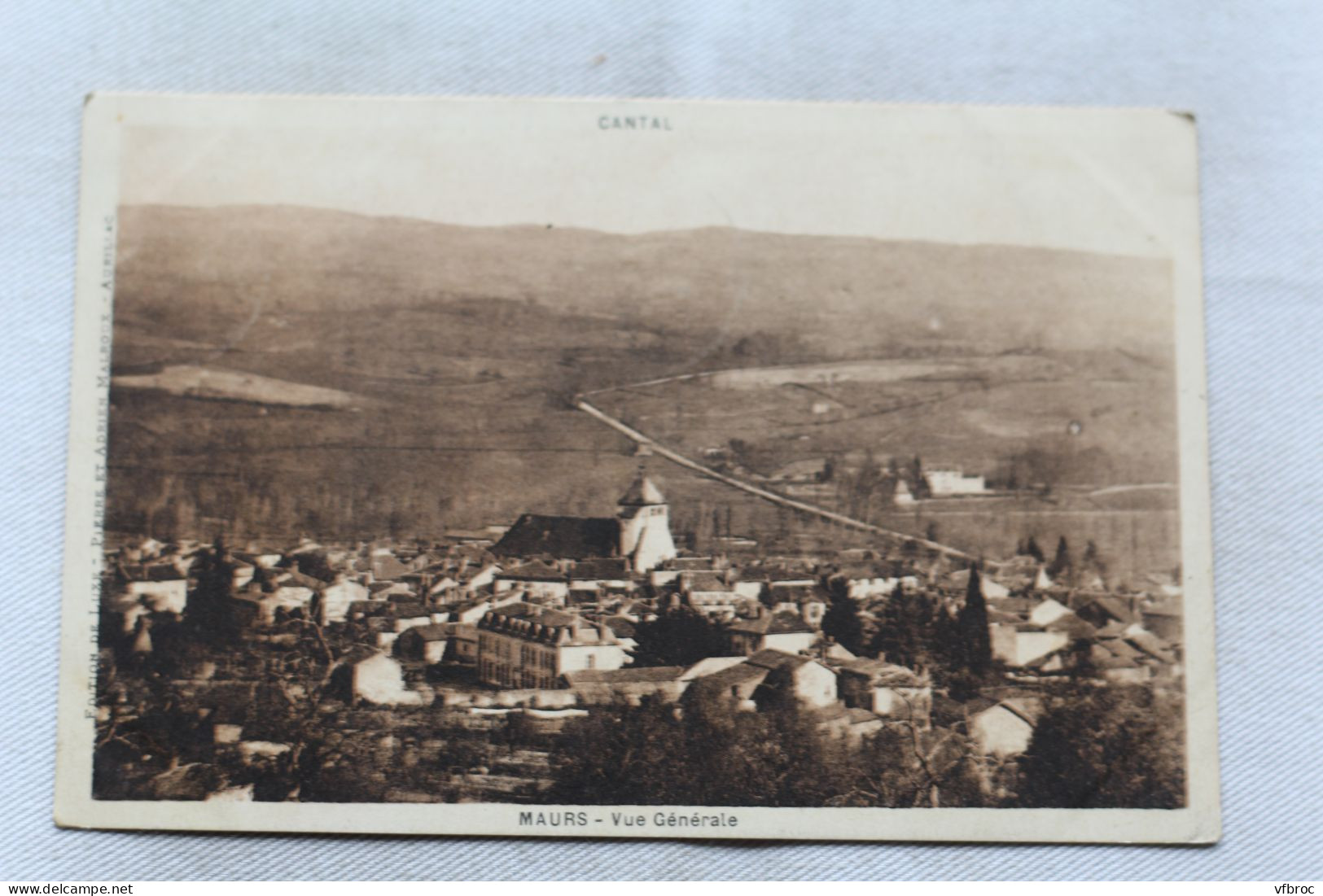 Maurs, vue générale, Cantal 15
