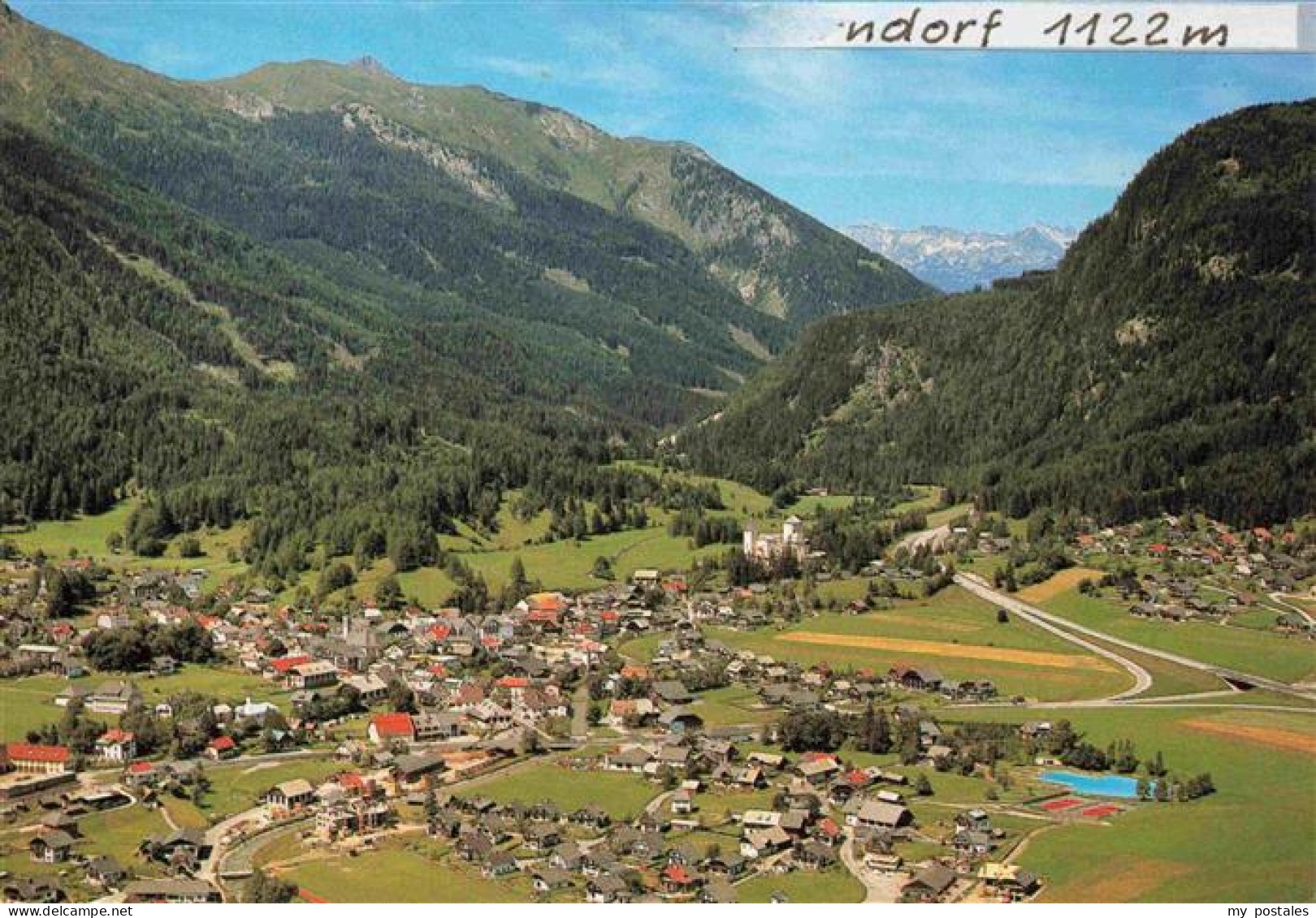 Mauterndorf AT Fliegeraufnahme