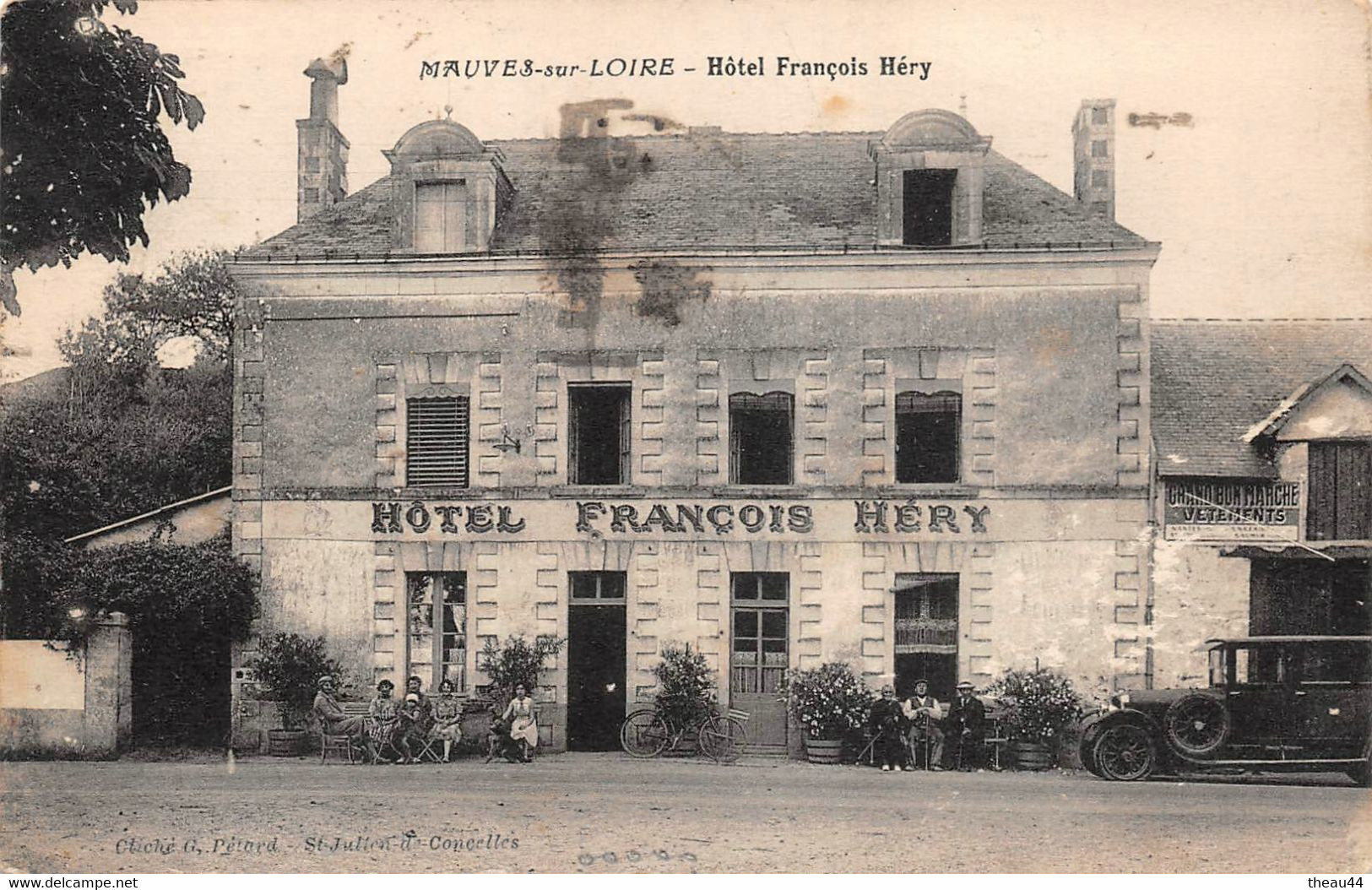 ¤¤   -    MAUVES-sur-LOIRE   -  Hôtel " François Héry "     -   ¤¤