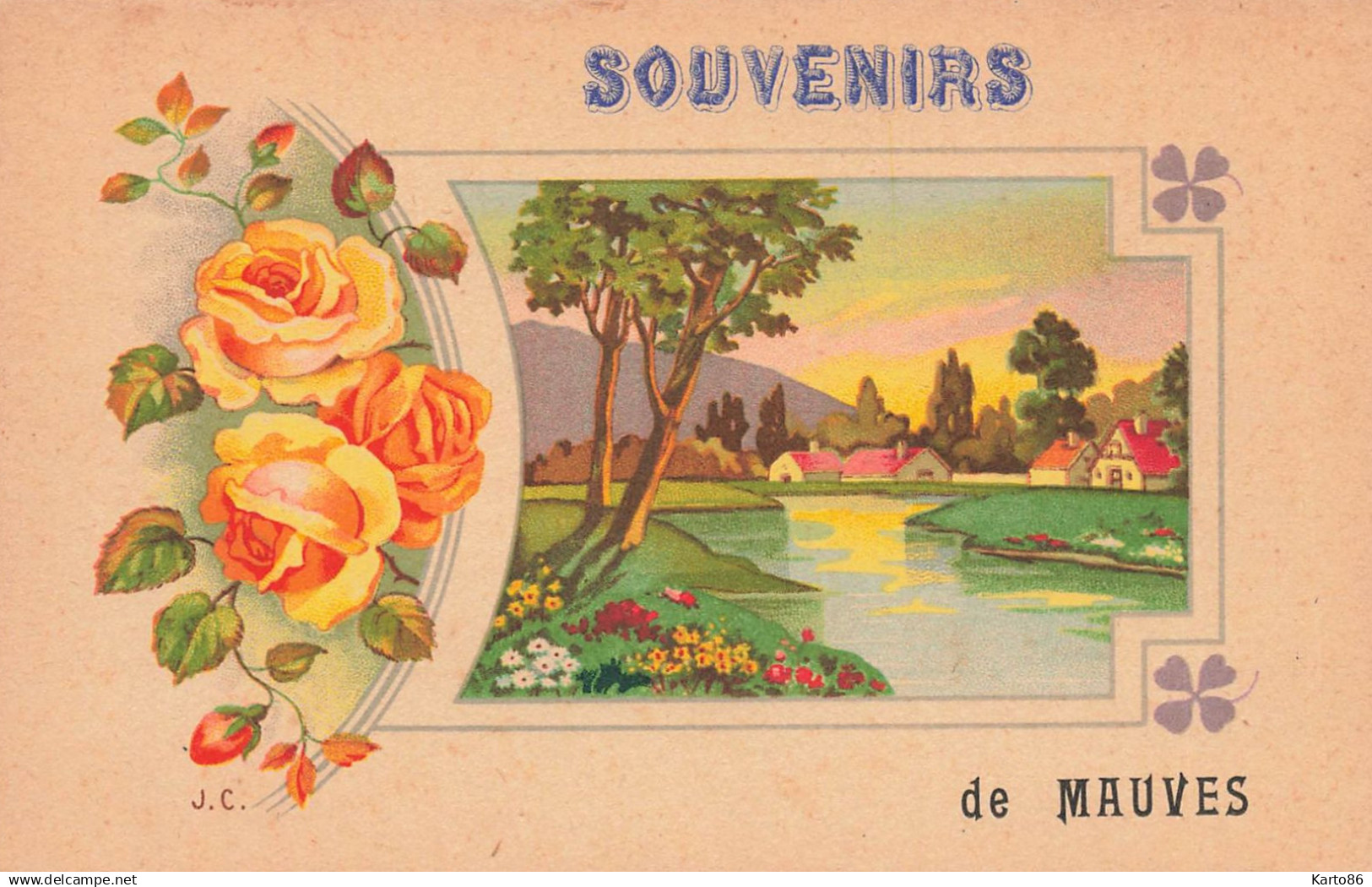 mauves sur loire * souvenir du village !