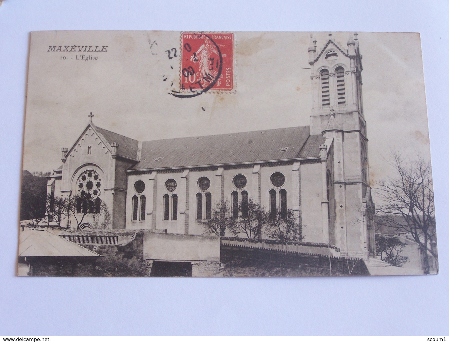 maxéville - l'église