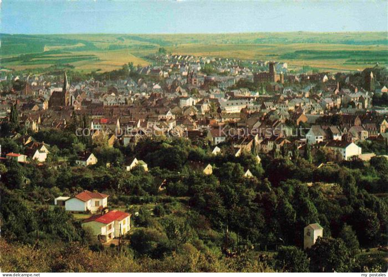 Mayen Eifel Fliegeraufnahme
