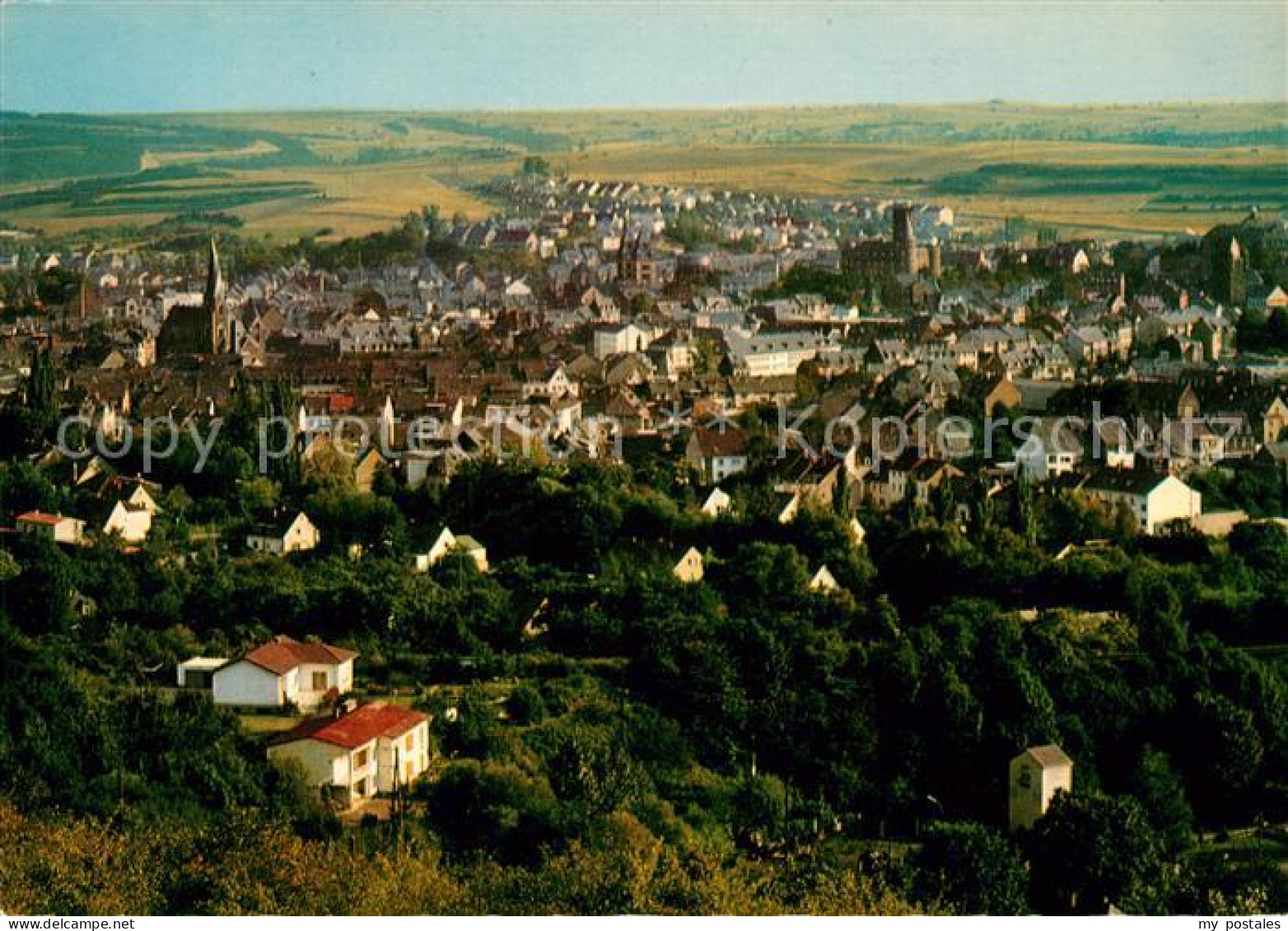 Mayen Eifel Rheinland-Pfalz Fliegeraufnahme