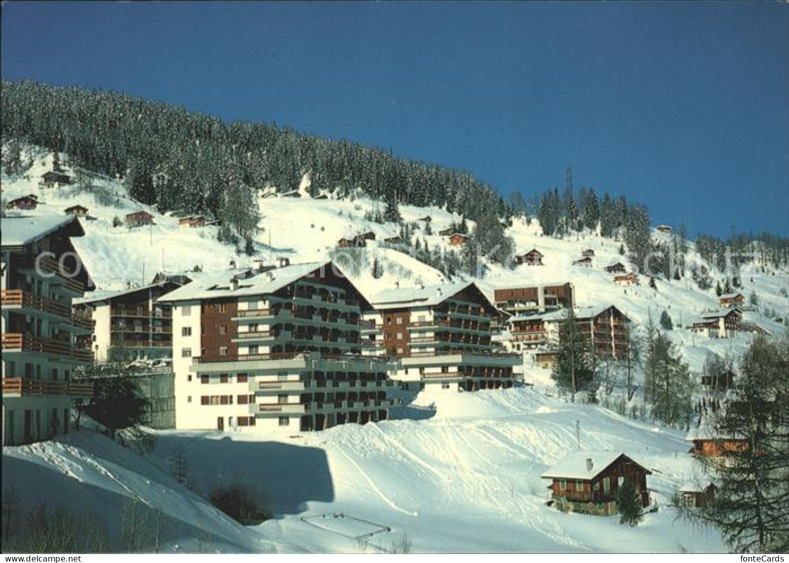 Mayens-de-Riddes Teilansicht