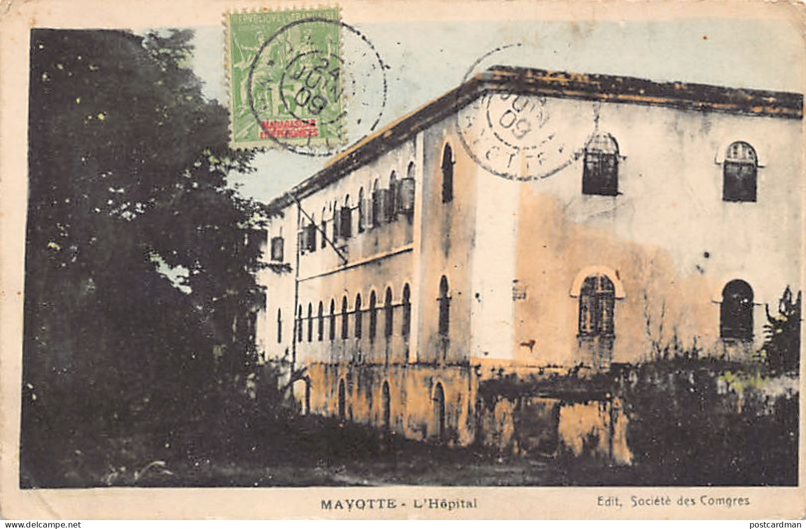 Mayotte - DZAOUDZI - L'hôpital - Ed. Société des Comores