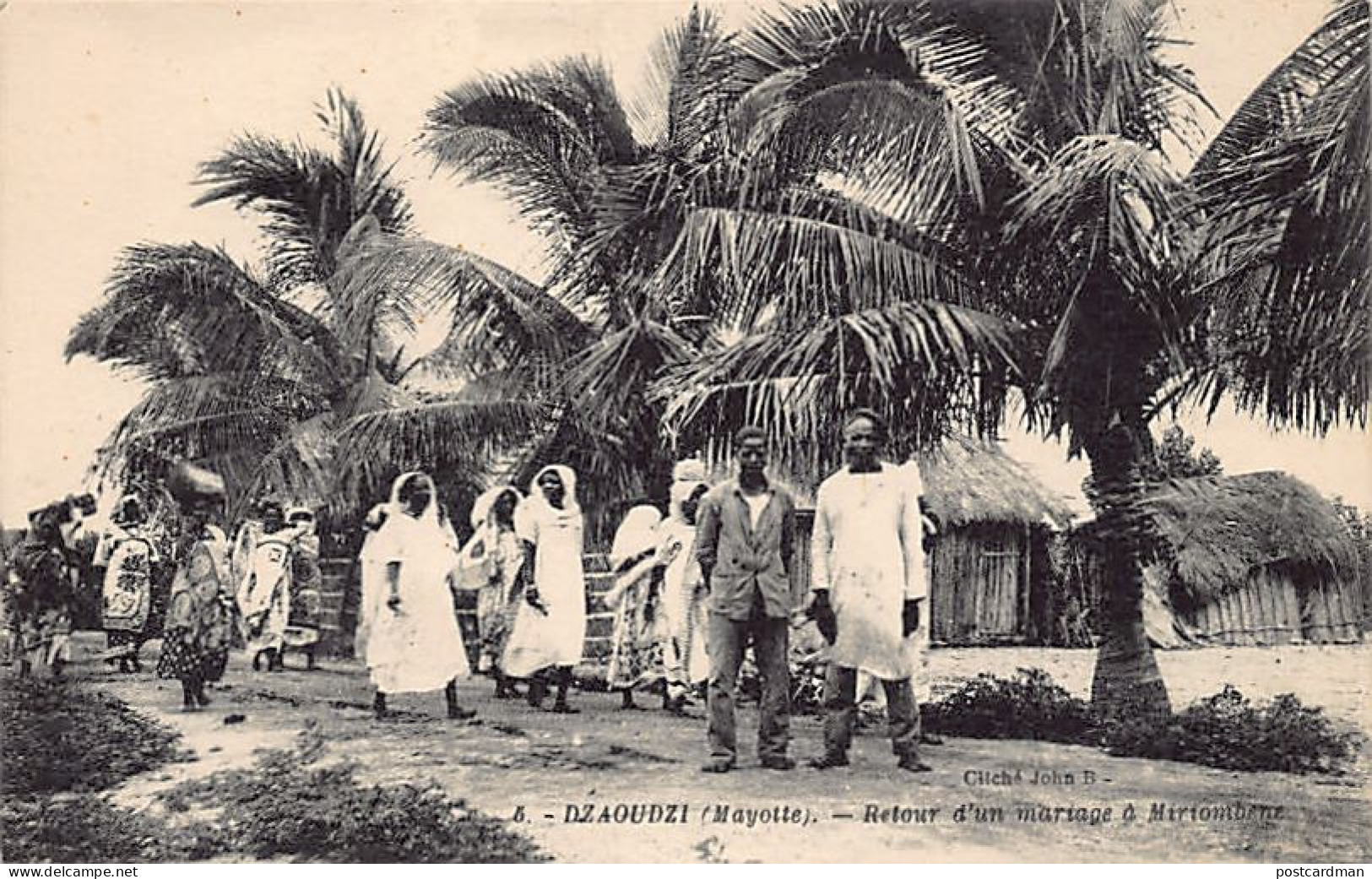 Mayotte - DZAOUDZI - Le retour d'un mariage à Miriombene - Ed. John B. (John Baptiste)