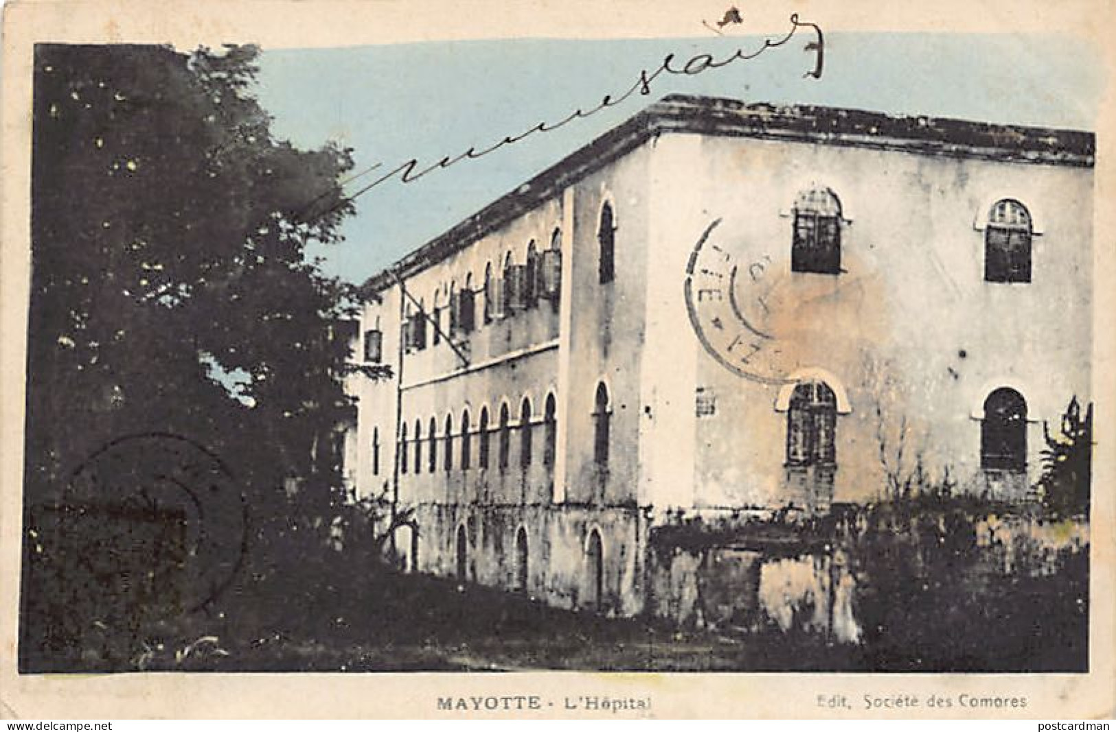 Mayotte - MAMOUDZOU - L'hôpital - Ed. Société des Comores