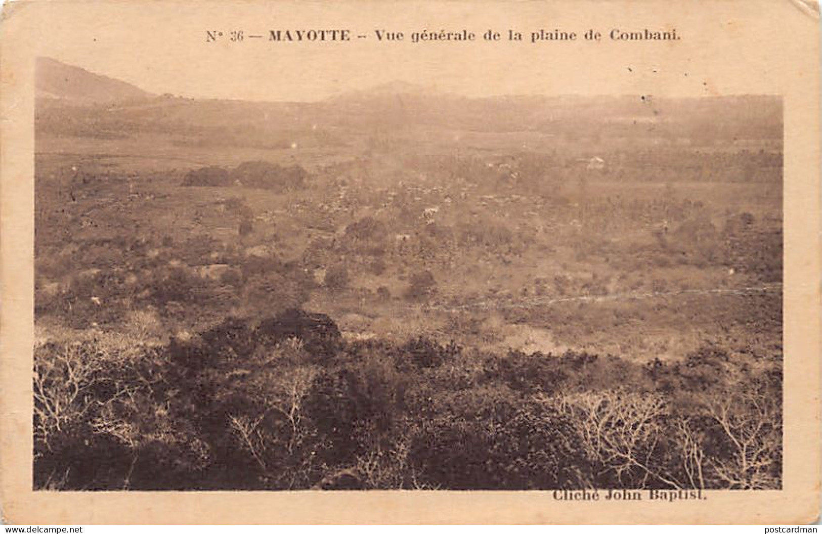MAYOTTE - Vue générale d ela plaine de Combani - Ed. John Baptiste 36