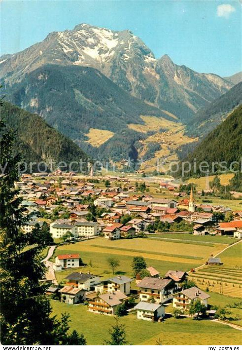 Mayrhofen Zillertal Gesamtansicht Gruenberg