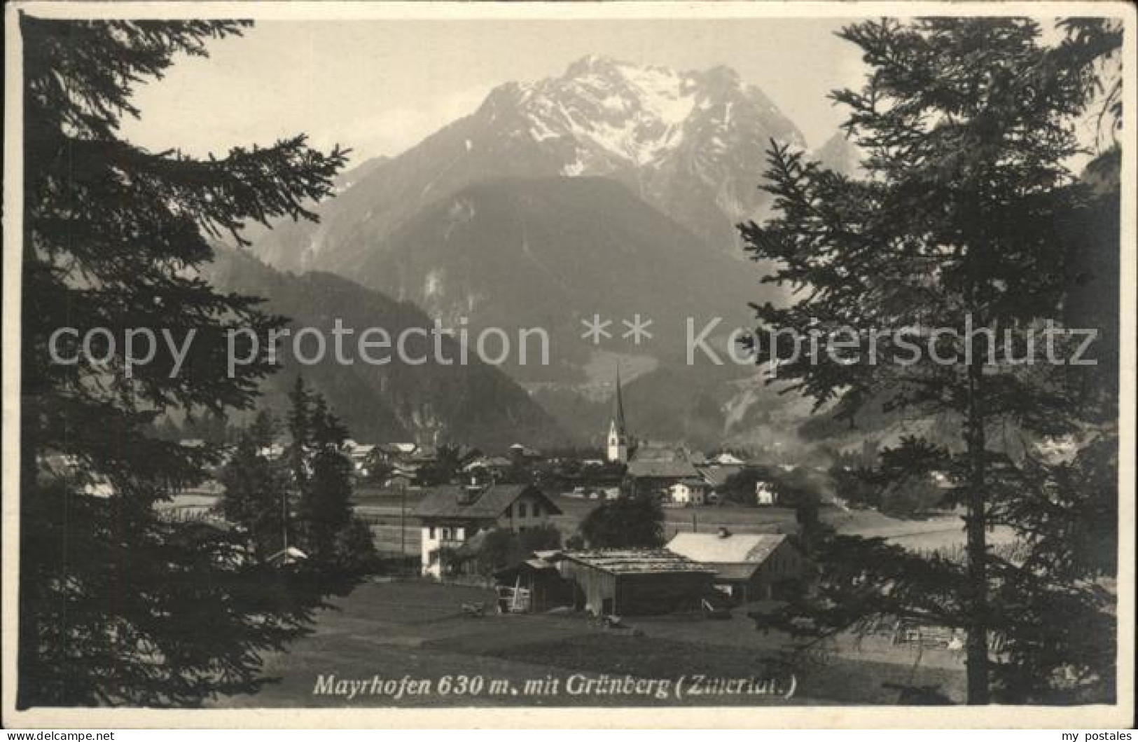 Mayrhofen Zillertal Gruenberg
