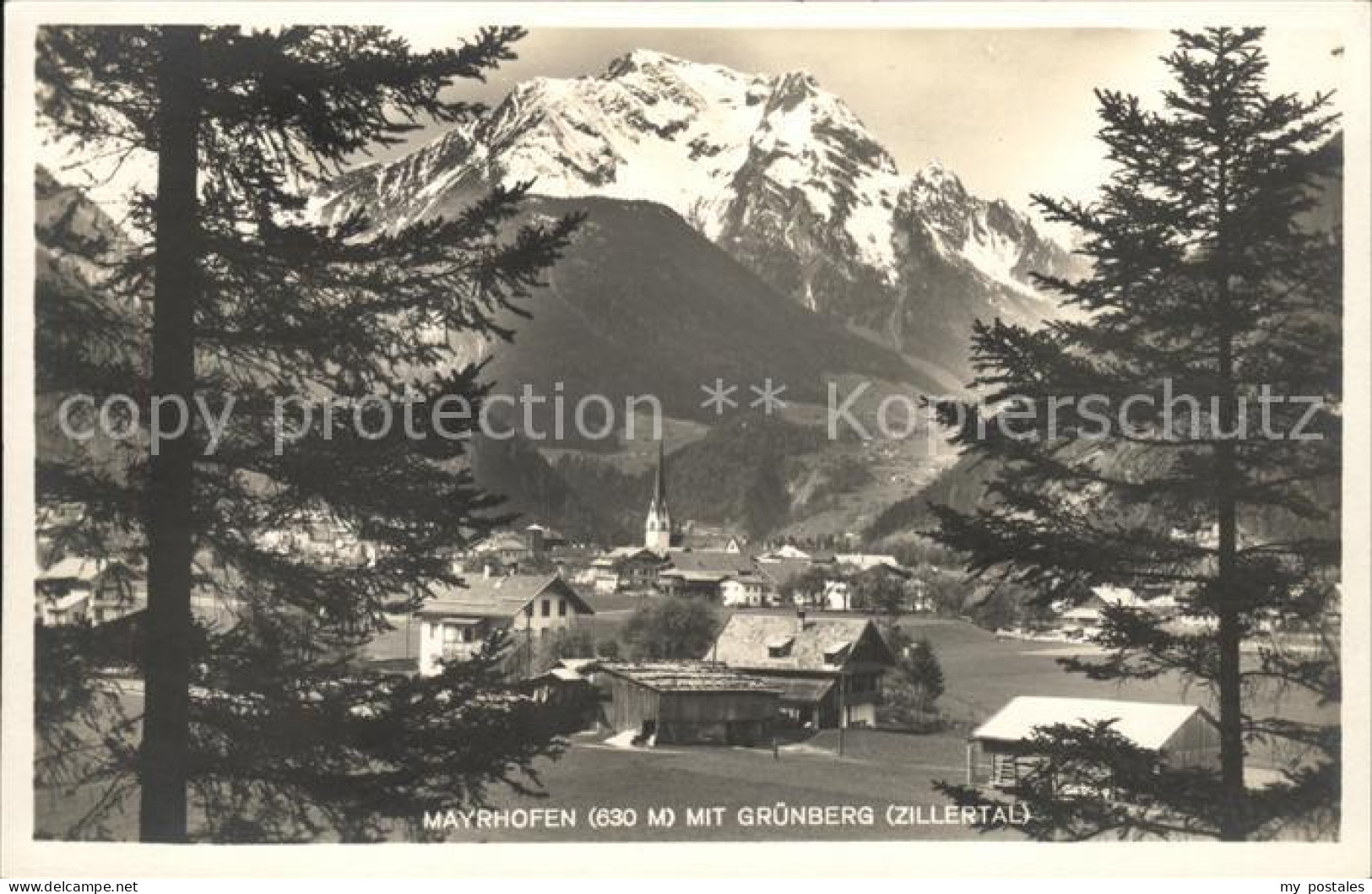 Mayrhofen Zillertal Gruenberg