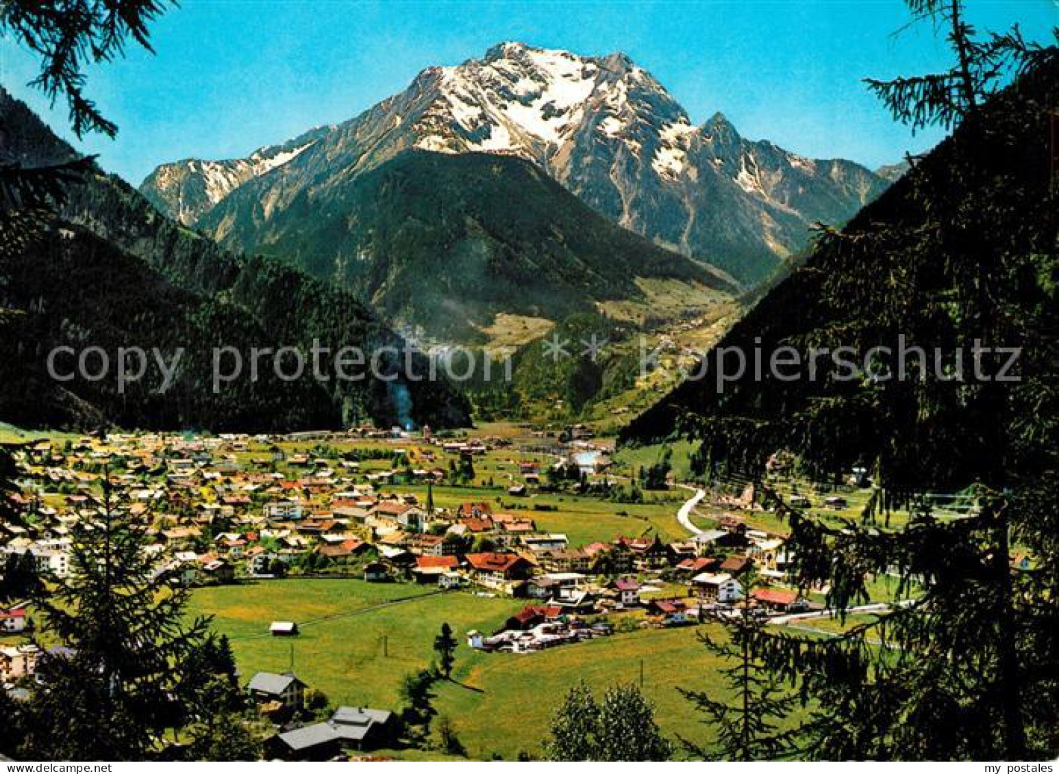 Mayrhofen Zillertal Panorama Gruenberg