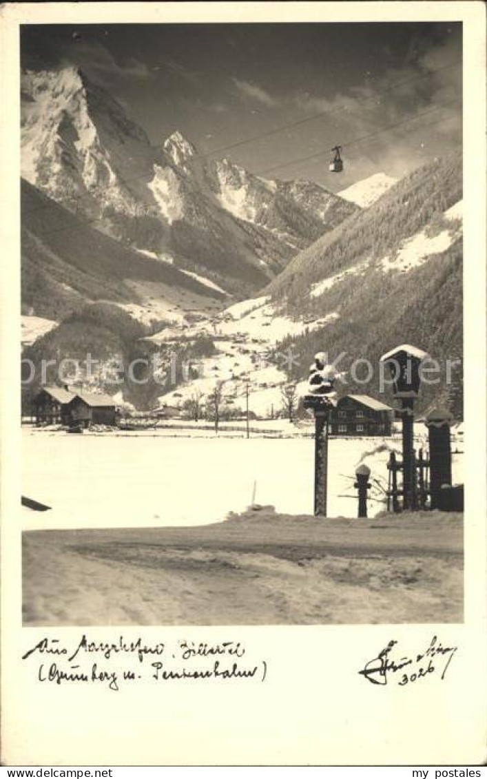 Mayrhofen Zillertal Seilbahn Gruenberg