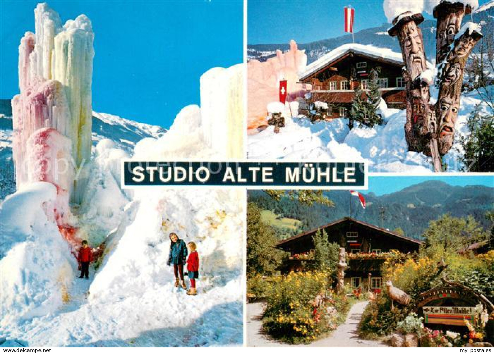 Mayrhofen Zillertal Studio Alte Muehle Schnitzereien Ausstellungen Bunte Eisberg