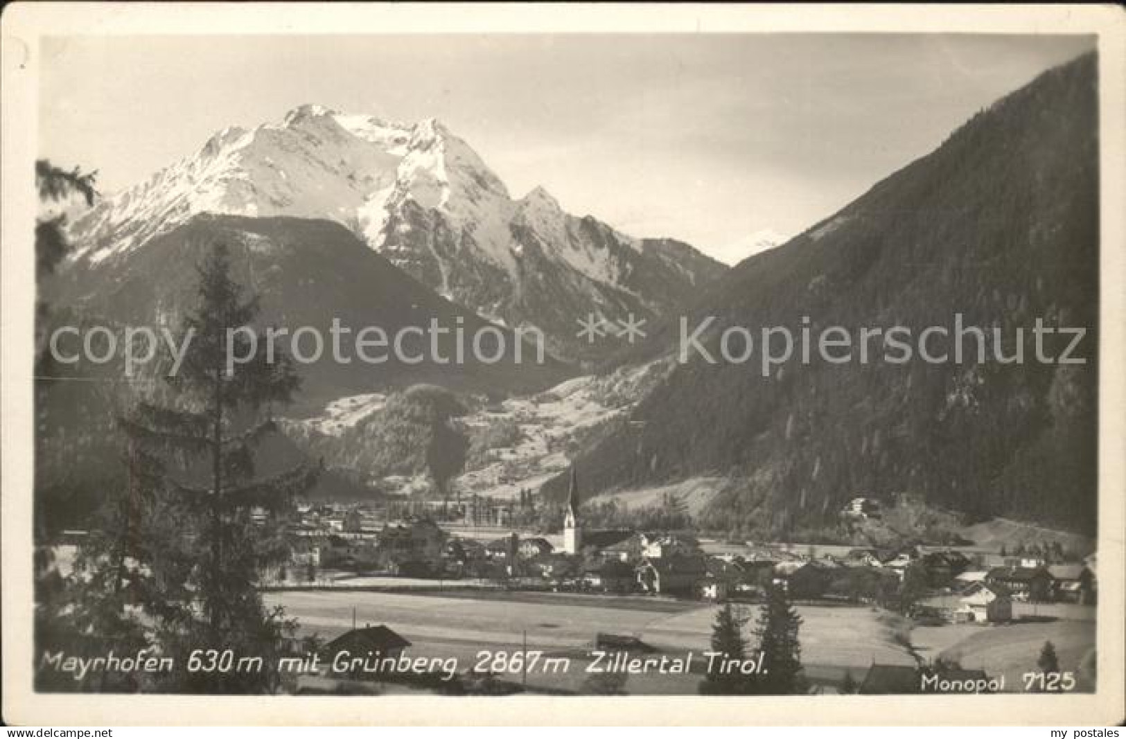 Mayrhofen Zillertal Zillertal Gruenberg