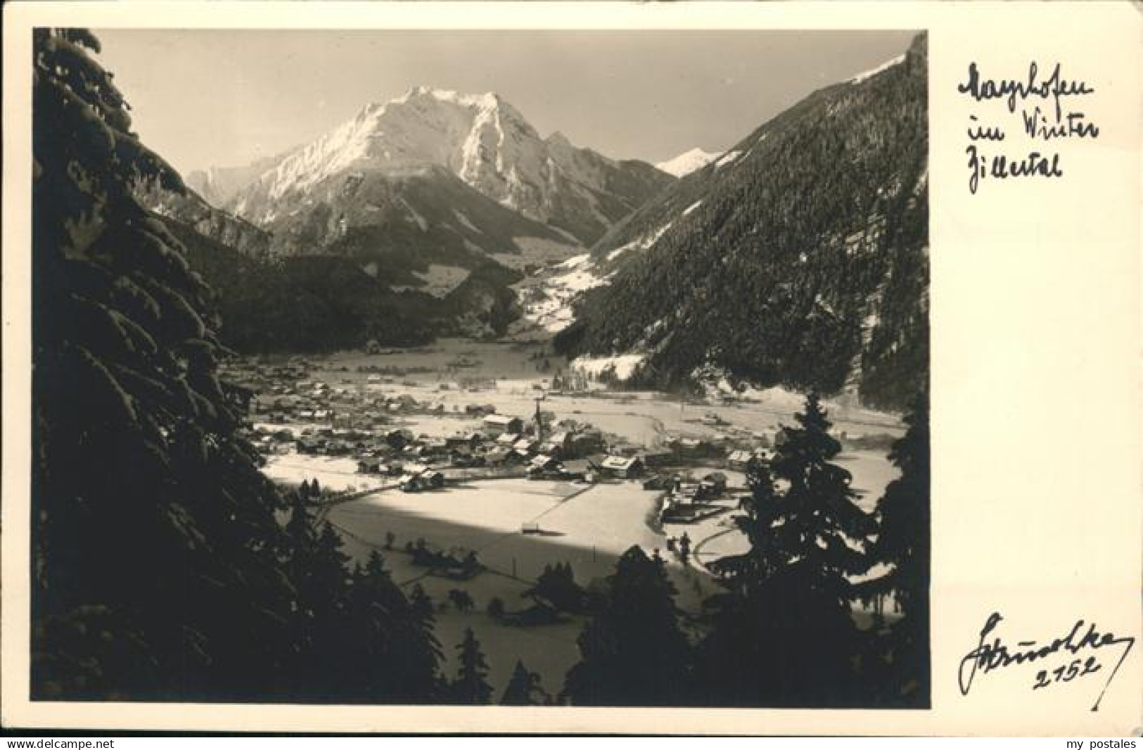 Mayrhofen Zillertal Zillertal Winter