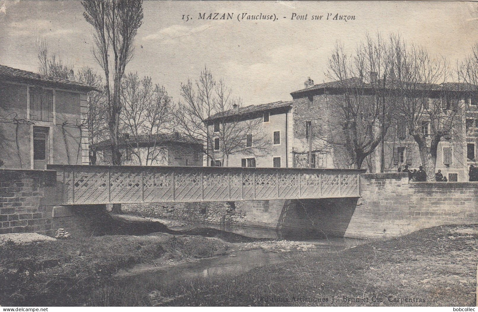 MAZAN (Vaucluse): Pont sur l'Auzon