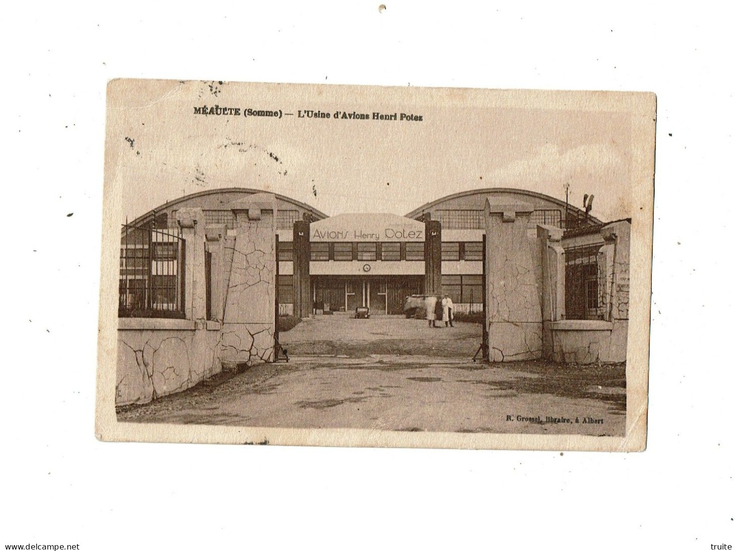 MEAULTE L'USINE D'AVION HENRY POTEZ