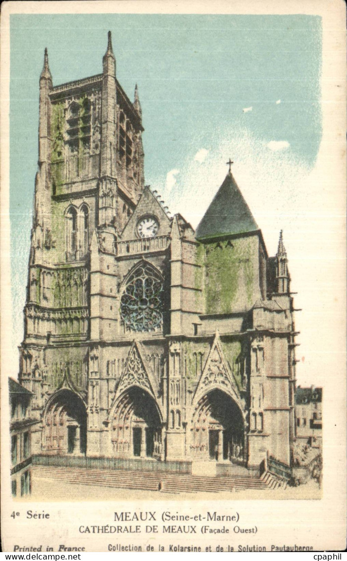 Meaux - Cathedrale de Meaux - CPA