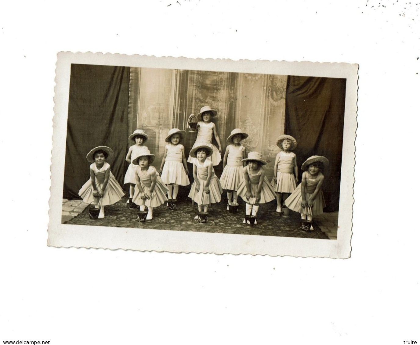 MEAUX ENFANTS DEGUISES  CARTE PHOTO