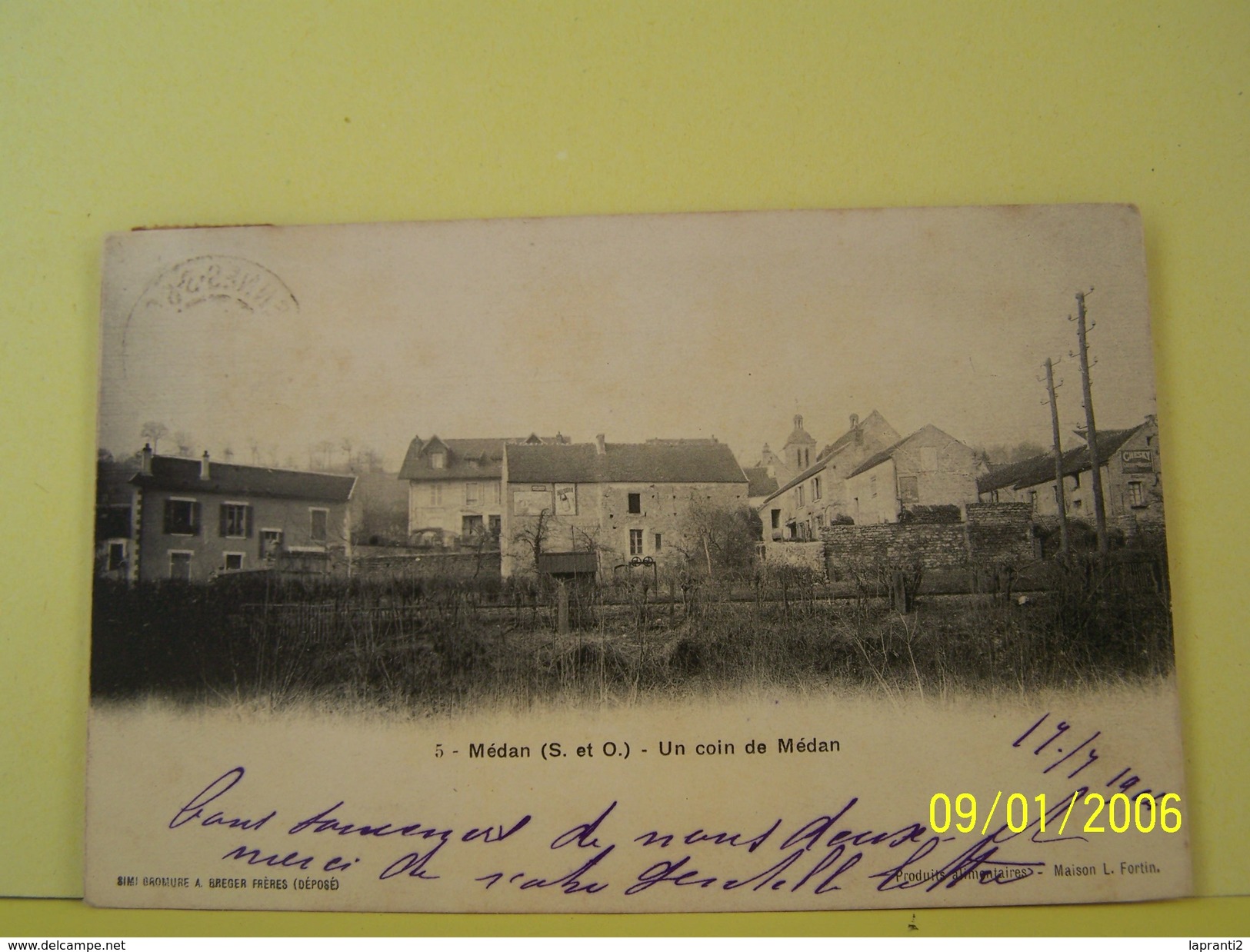 MEDAN (YVELINES) UN COIN DE MEDAN