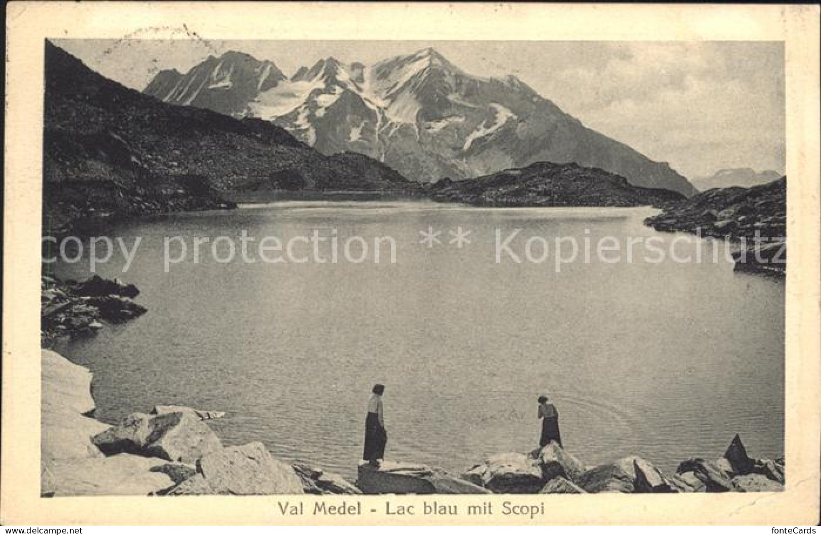 Medel Val Medel Lac blau mit Scopi