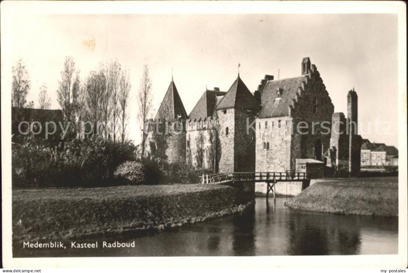 Medemblik Kasteel Radboud Burg