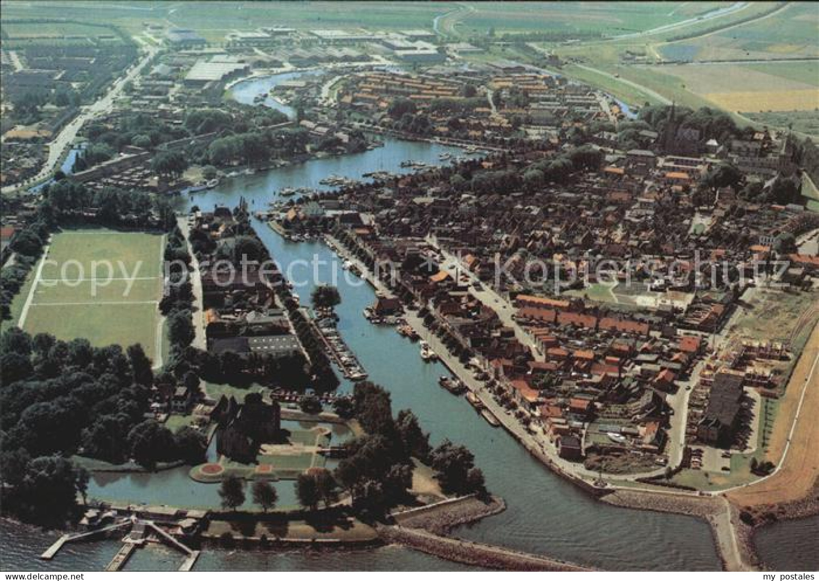 Medemblik Panorama Fliegeraufnahme