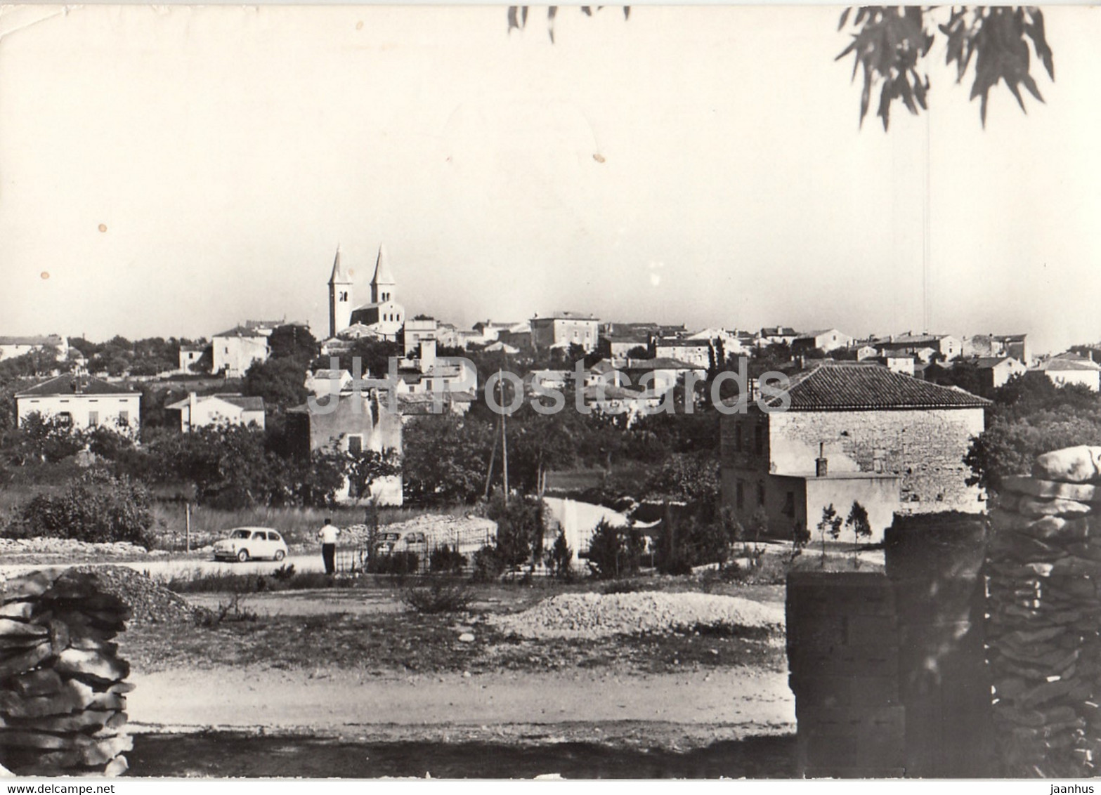 Medulin - town view - Yugoslavia - Croatia - used