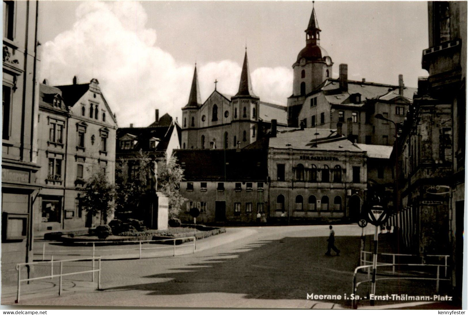 Meerane - Ernst Thälmann Platz