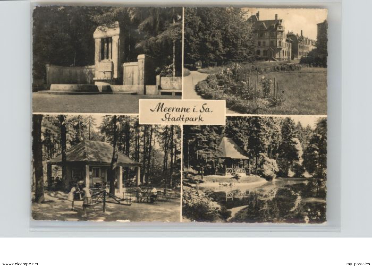 Meerane Sachsen Stadtpark