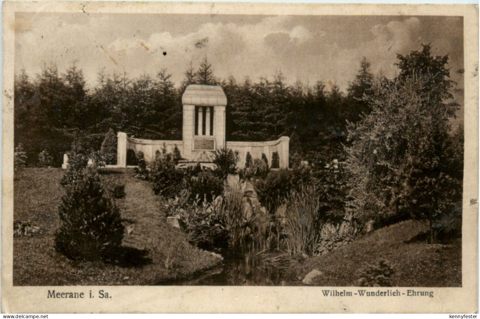 Meerane, Wilhelm-Wunderlich-Ehrung