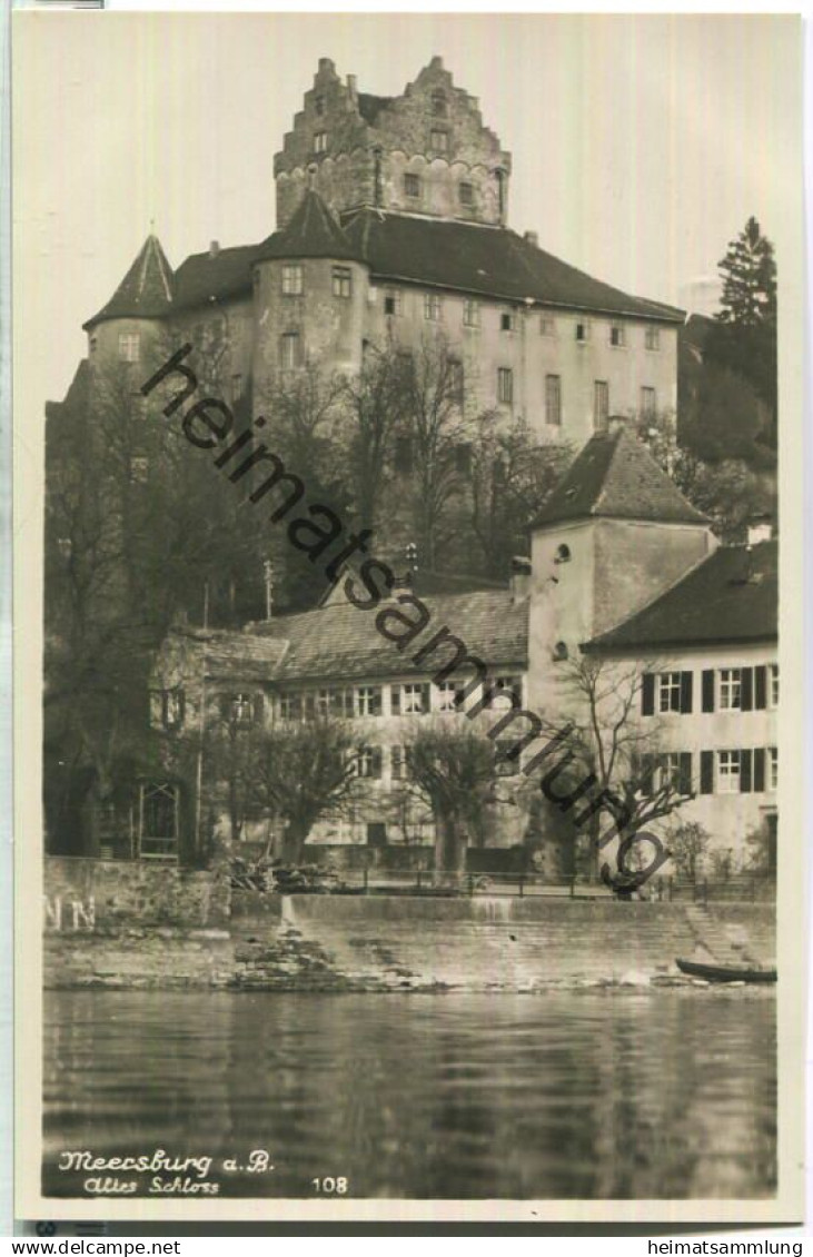 Meersburg - Altes Schloss - Foto-Ansichtskarte - Verlag Emil Rösch Meersburg