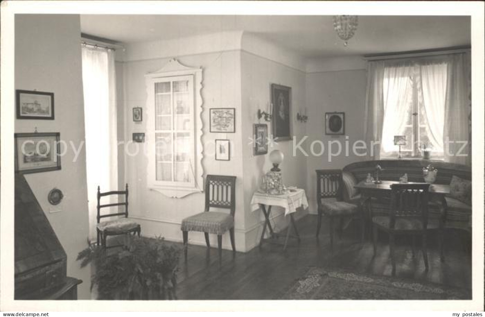 Meersburg Bodensee Annettes Paradezimmer im Fuerstenhaeusle Meersburg