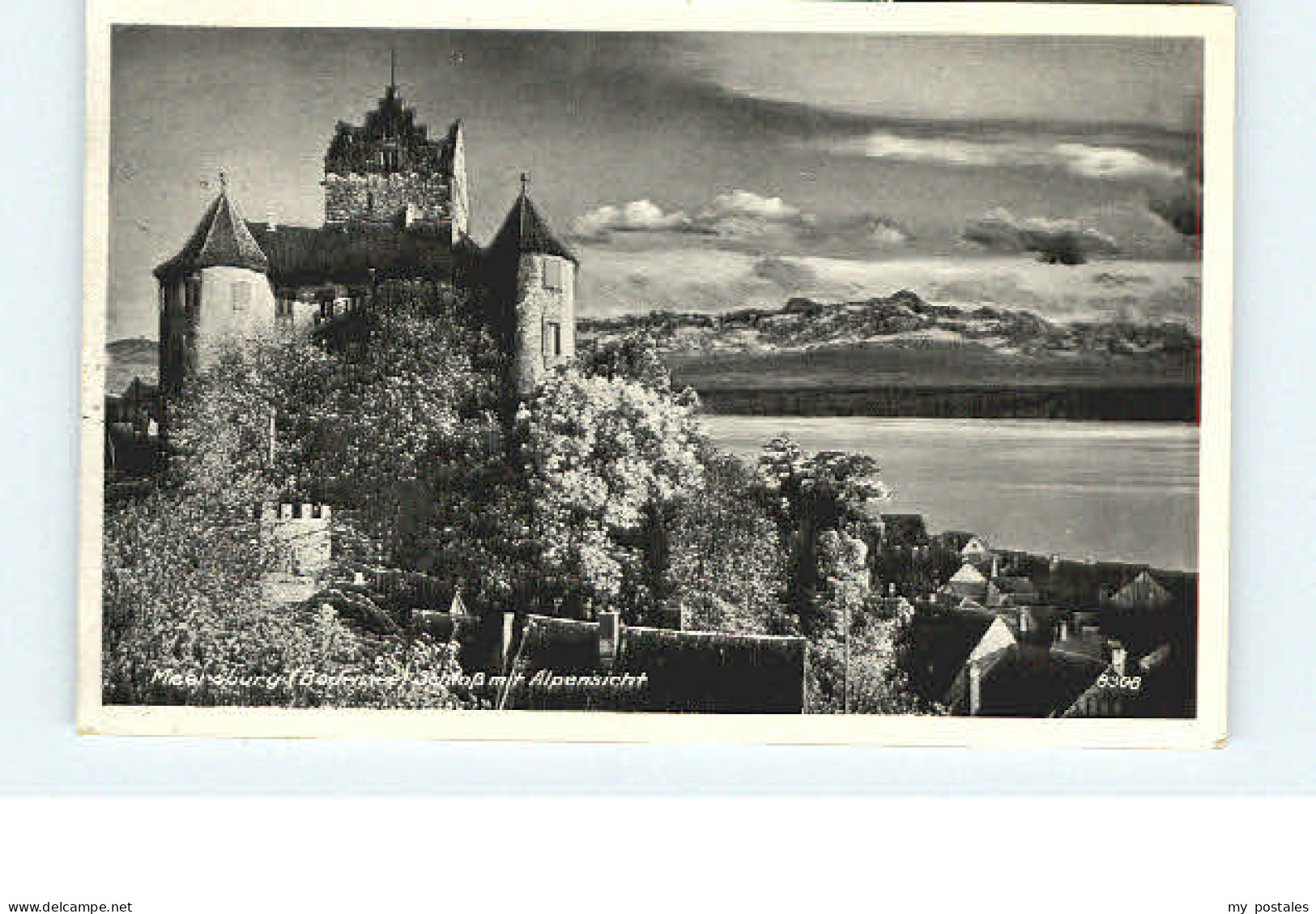Meersburg Bodensee Meersburg gestempelt 1936
