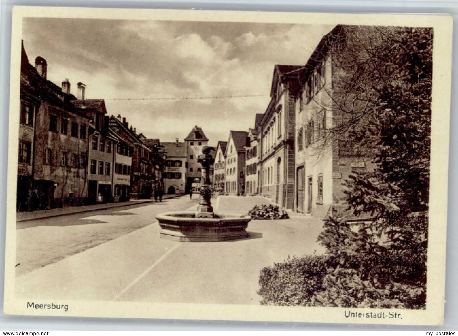Meersburg Bodensee Meersburg Unterstadtstrasse