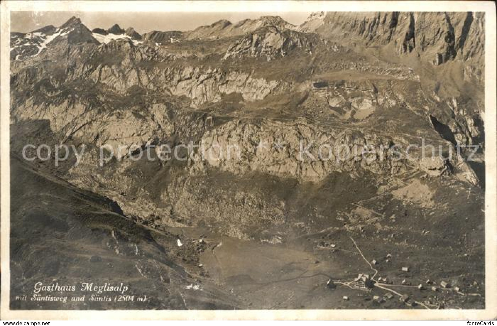 Meglisalp Altmann Saentis Gasthaus zum Saentis