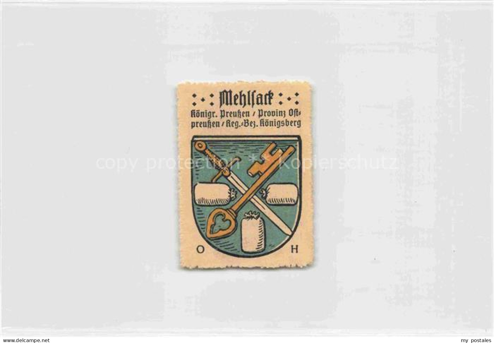 Mehlsack Braniewo Ostpreussen PL Koenigreich Preussen Provinz Ostpreussen Regier