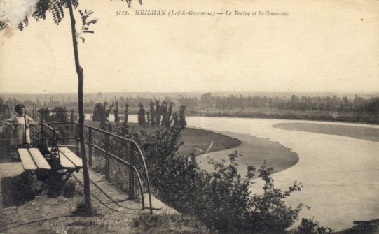 MEILHAN ... LE TERTRE ET LA GARONNE