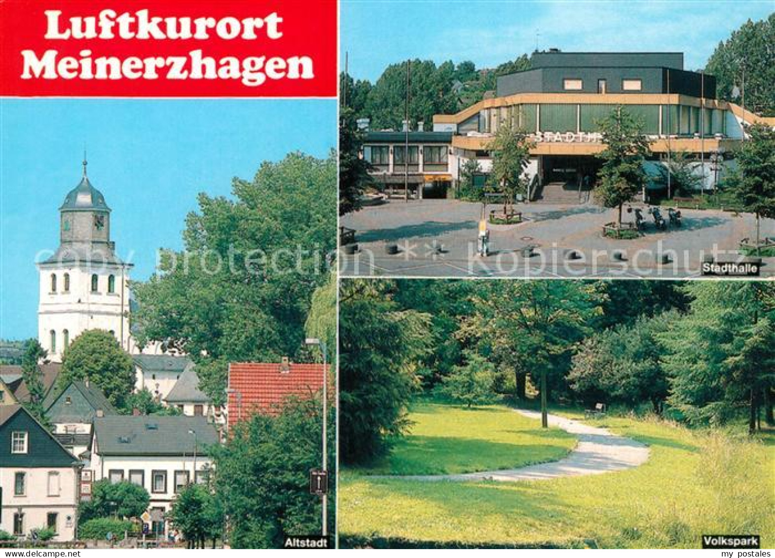 Meinerzhagen Altstadt Stadthalle Volkspark