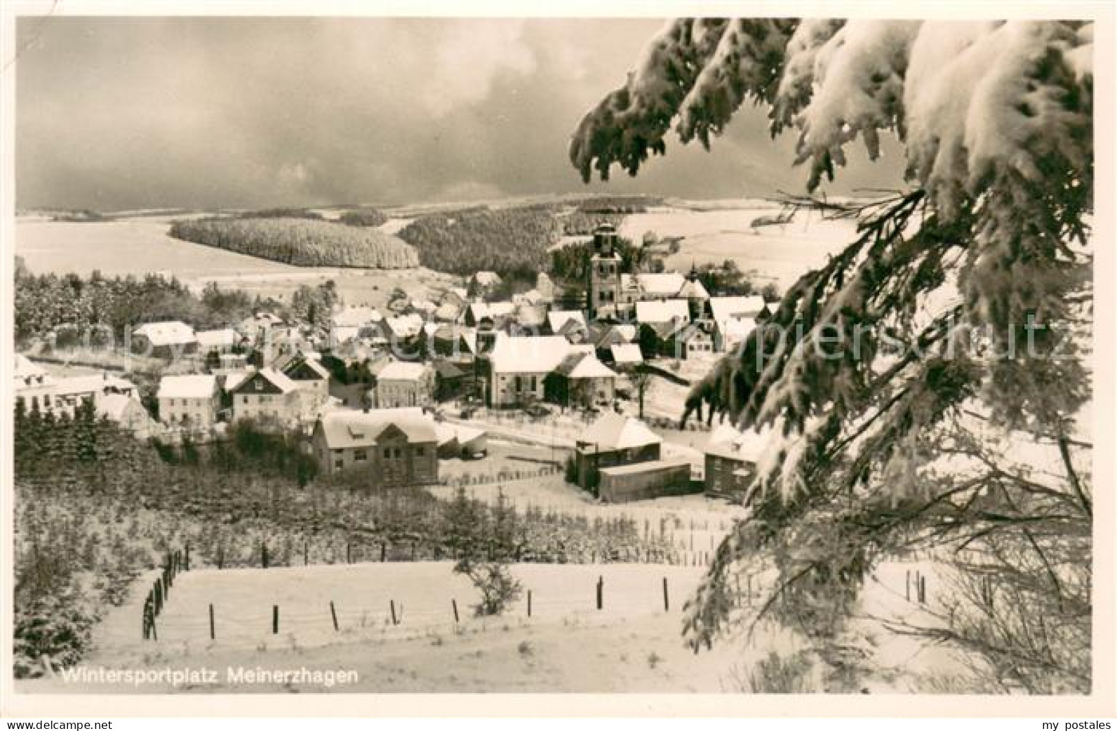 Meinerzhagen Wintersportplatz im Schnee
